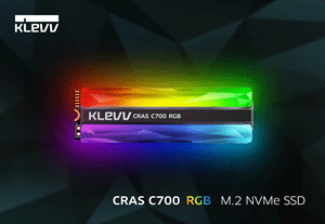 KLEVV CRAS C700 RGB NVMe M.2 SSD 출시