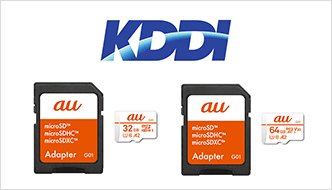 开始在日本 KDDI AU shop 销售 mirco SD 系列产品