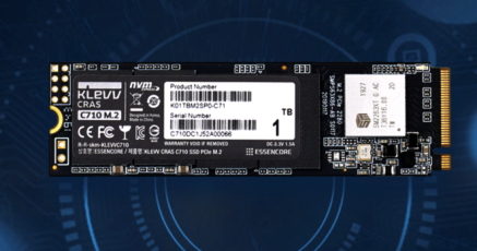 KLEVV CRAS C710 NVMe M.2 SSD 출시