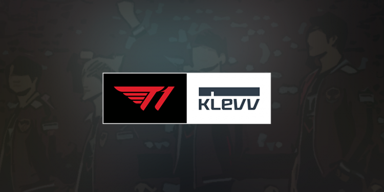 T1 Entertainment & Sports Names KLEVV as Jersey, Exclusive Gaming PC Memory Sponsor