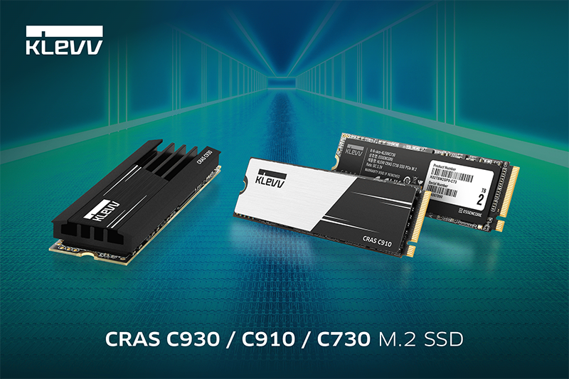 KLEVV, 신규 M.2 NVMe SSD 3종 출시