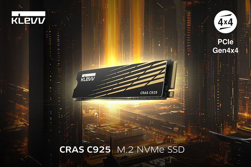 KLEVV, CRAS C925 Gen4 M.2 SSD 신제품 출시