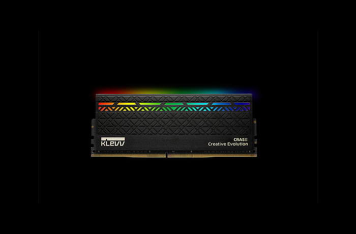 Essencore’s memory professional brand KLEVV, launched CRAS II RGB, the new DDR4 gaming/OC module.