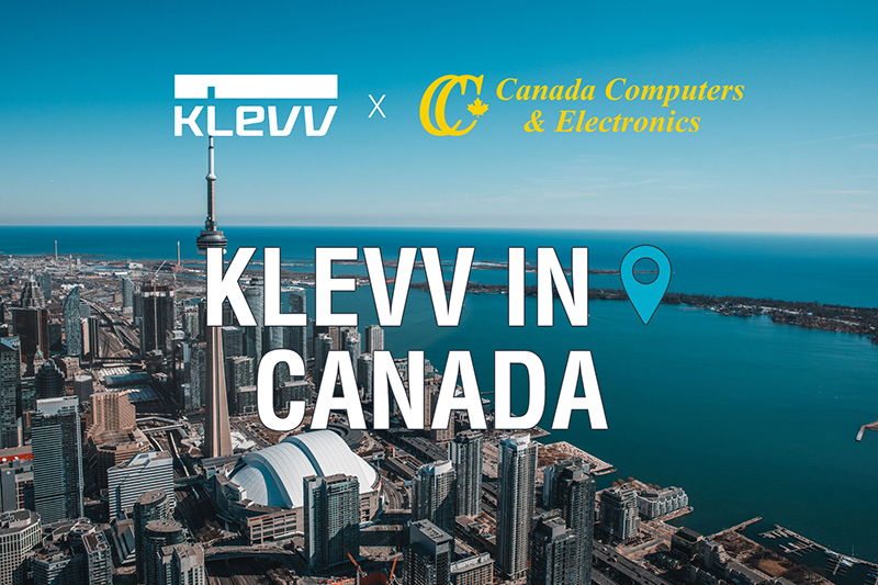 KLEVV Partners with Canada Computers to Expand Canadian Market Presence