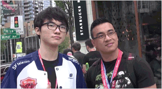 SKT　T１所属のFaker/Marin選手とPAXプライム（PAX Prime）参加