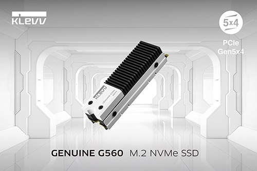 KLEVV released the ultra-fast GENUINE G560 Gen5 SSD & the refreshed CRAS C715 Gen3 SSD