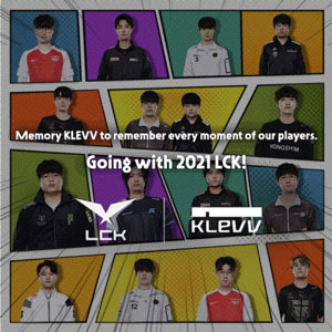 KLEVV科賦正式成為2021 LCK 官方贊助商