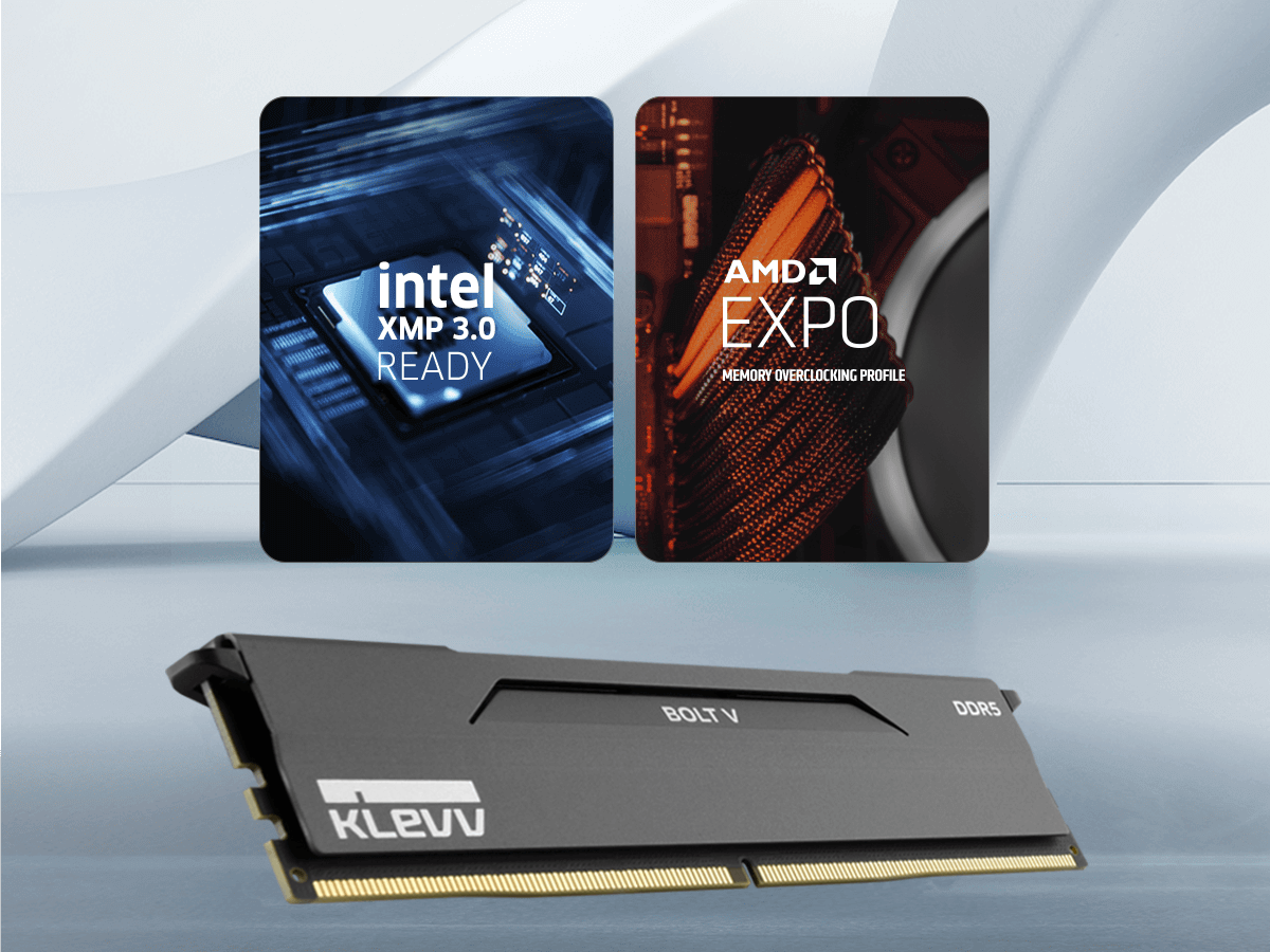 One-click Memory Overclocking Intel® XMP 3.0 & AMD EXPO™ Ready