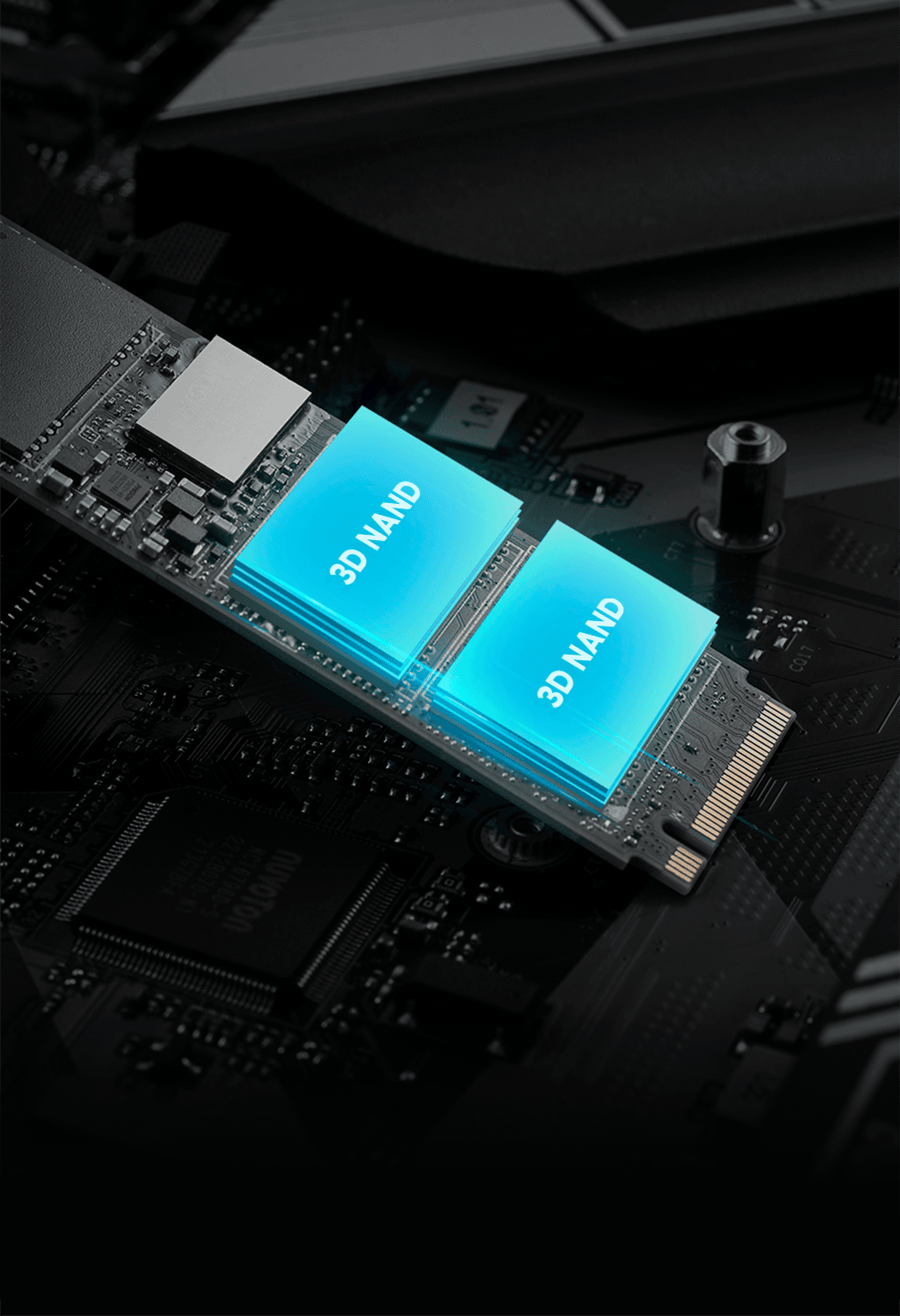 Cutting-Edge 3D NAND Inside